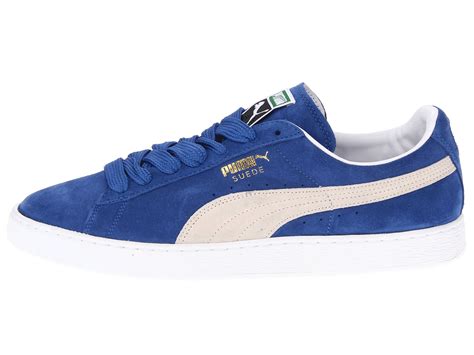 blue suede pumas